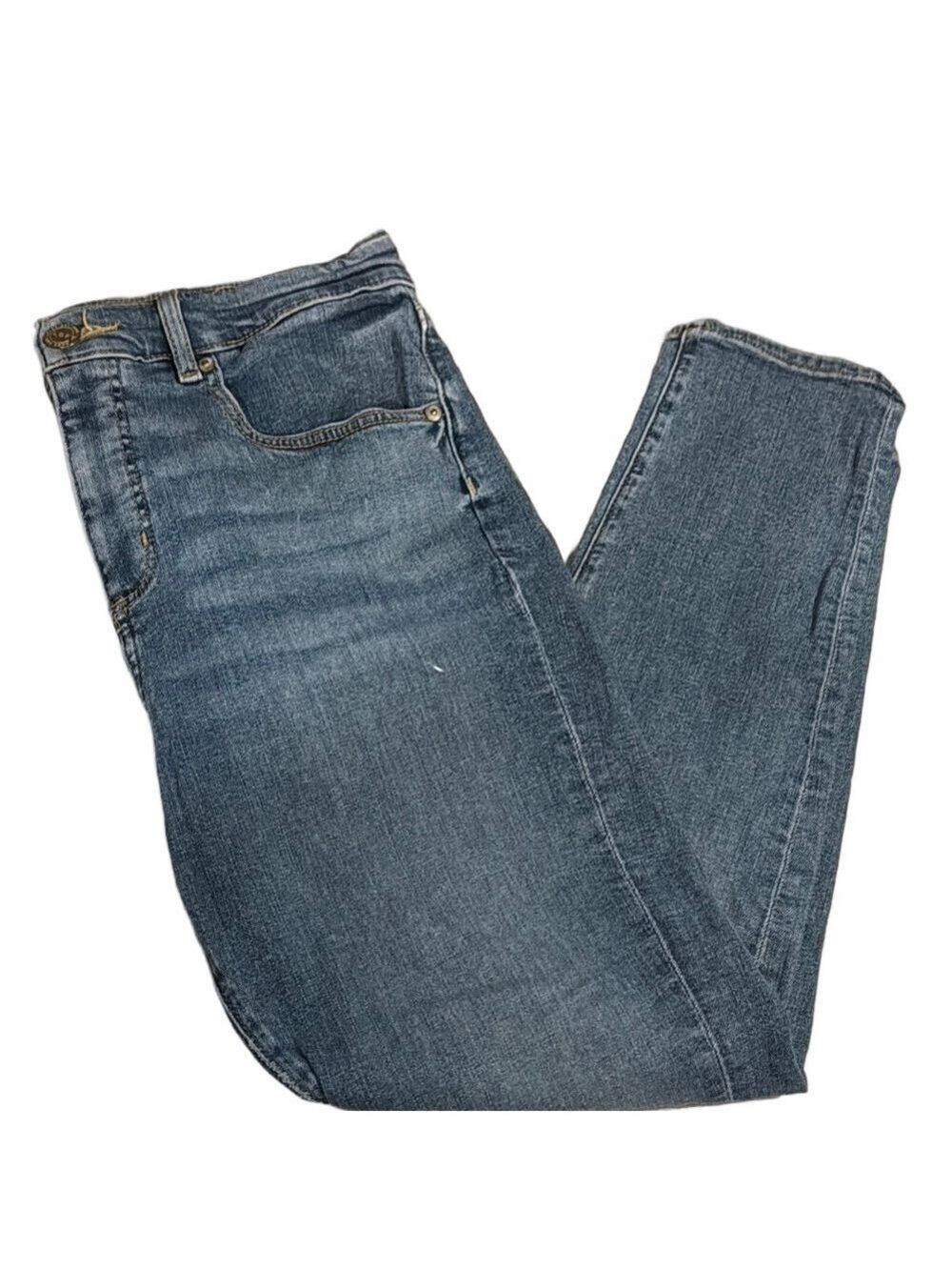 LOFT Blue Skinny Stretch Jeans